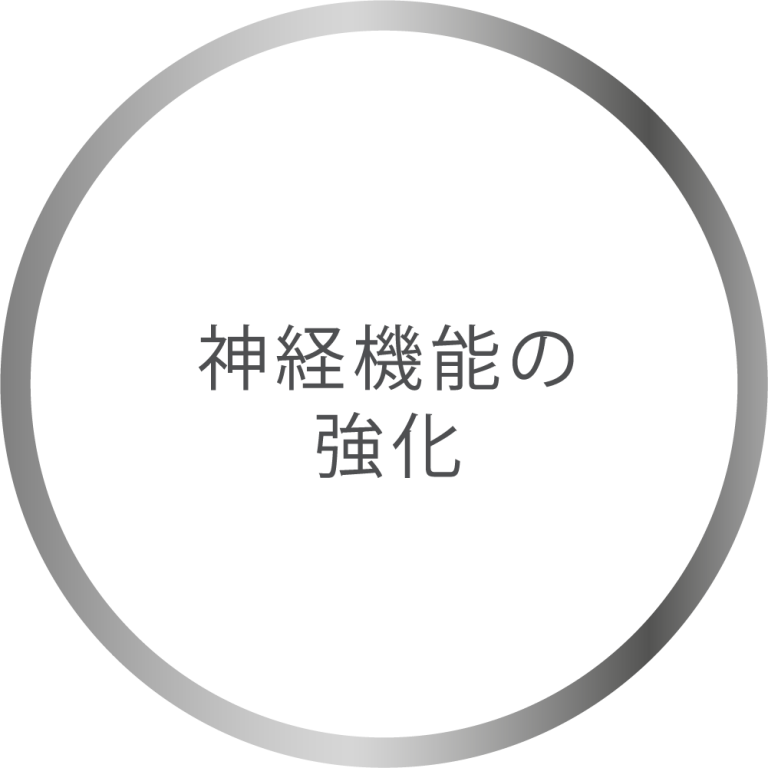 神経機能の 強化