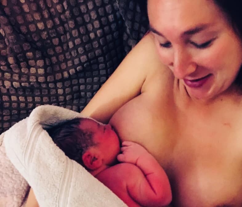 Louise's home birth with gestational diabetes