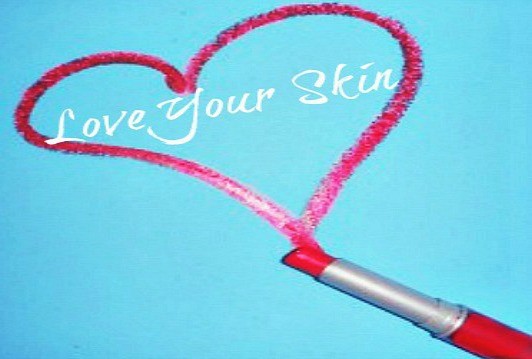 Love your skin with anti-aging cosmetics.